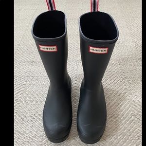 Hunter Tall Wedge Rain Boots